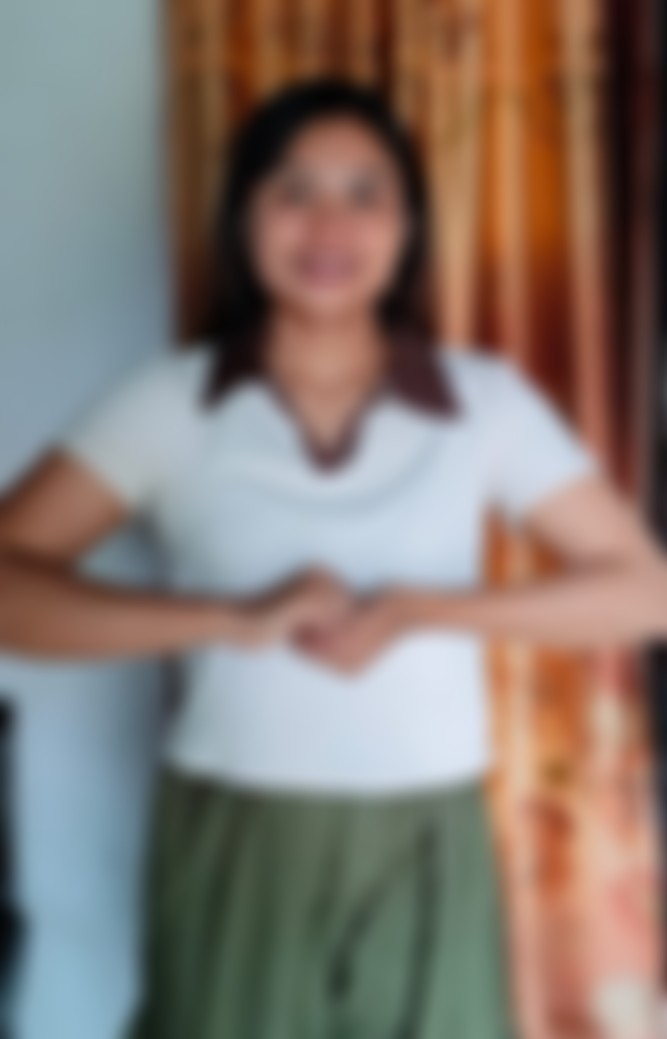 Experienced Indonesian helper biodata photo