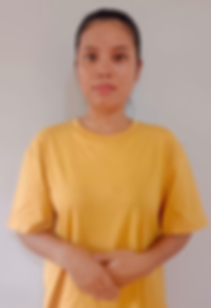 Ex-Singapore Myanmarese helper biodata photo