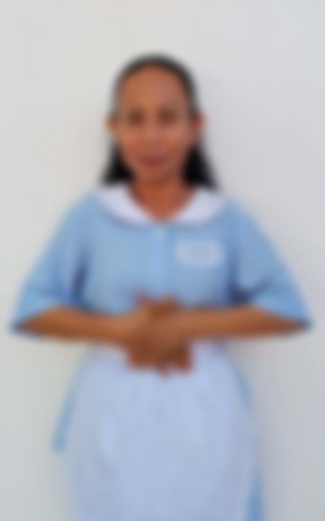 Ex-Singapore Indonesian helper biodata photo