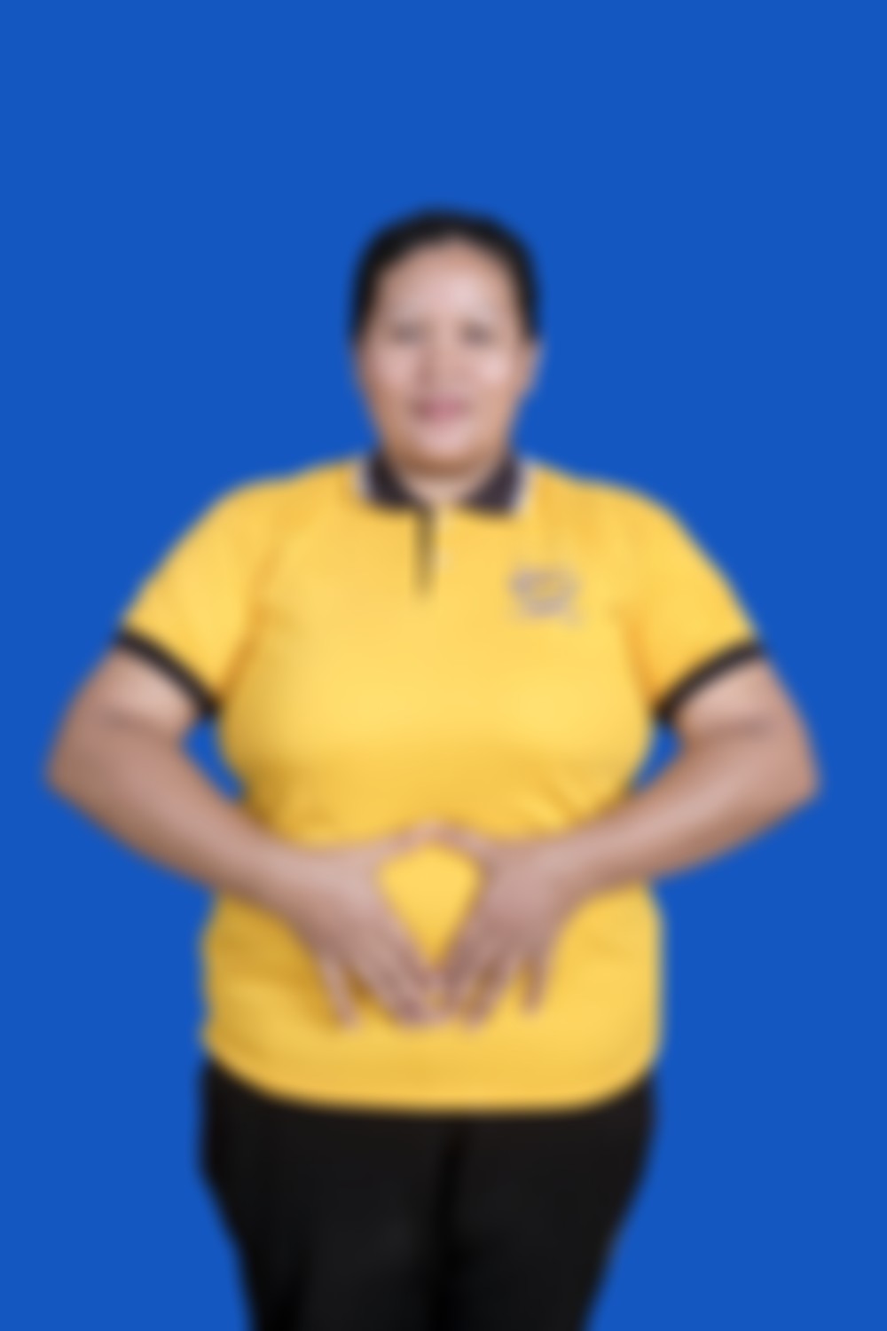Ex-Singapore Indonesian helper biodata photo